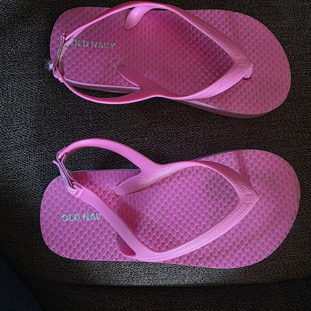 Old Navy Pink Flip Flops